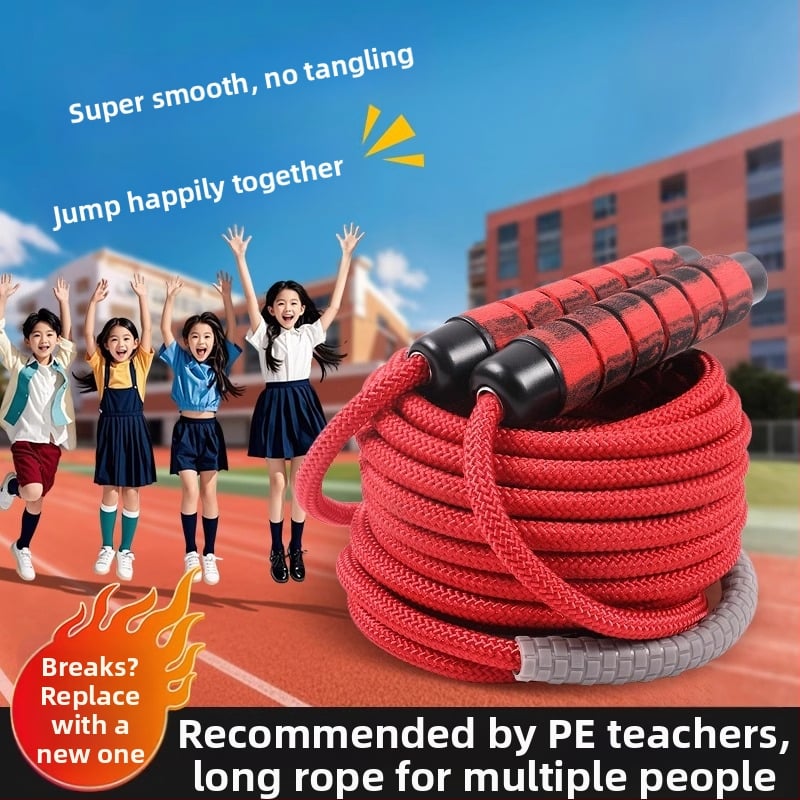 Dugački konopac za grupne skokove, pamuk konopac za preskakanje, profesionalno timsko konopac