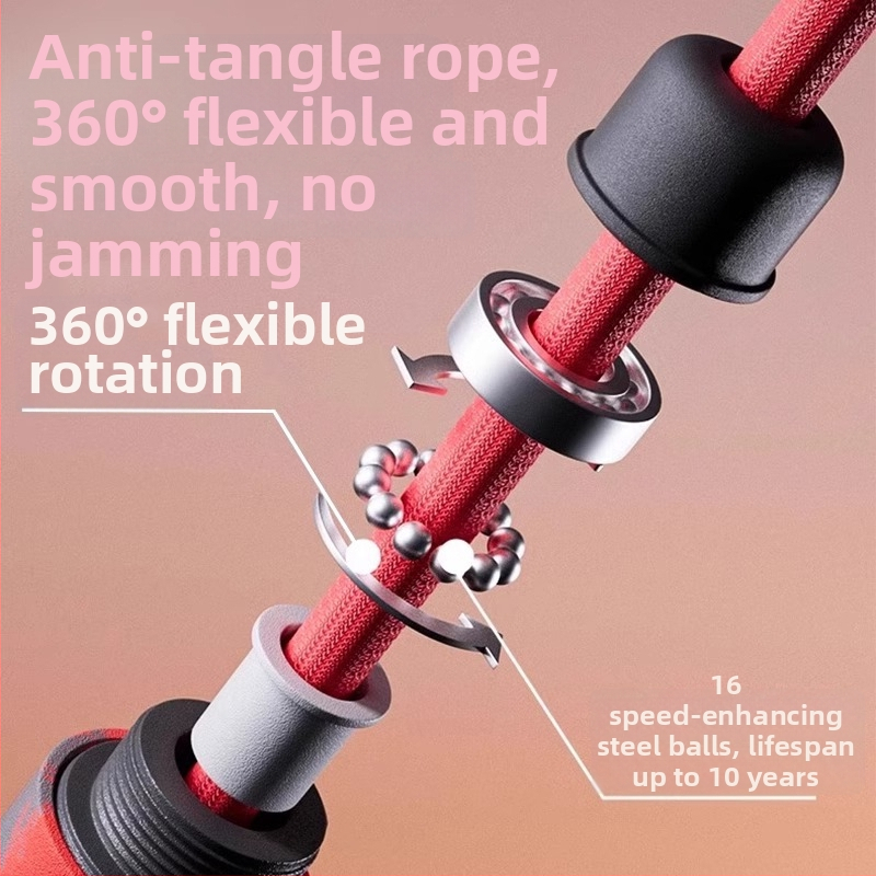 Dlhé lano na skákanie pre skupiny, bavlnené lano na skákanie, profesionálne tímové lano