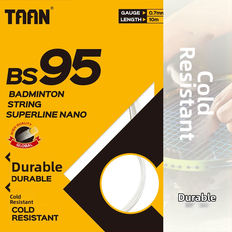 Badmintona raketes struna, neilons, zīmols Taan taian, izcelsme Ķīna