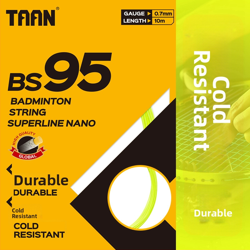 Badmintona raketes struna, neilons, zīmols Taan taian, izcelsme Ķīna