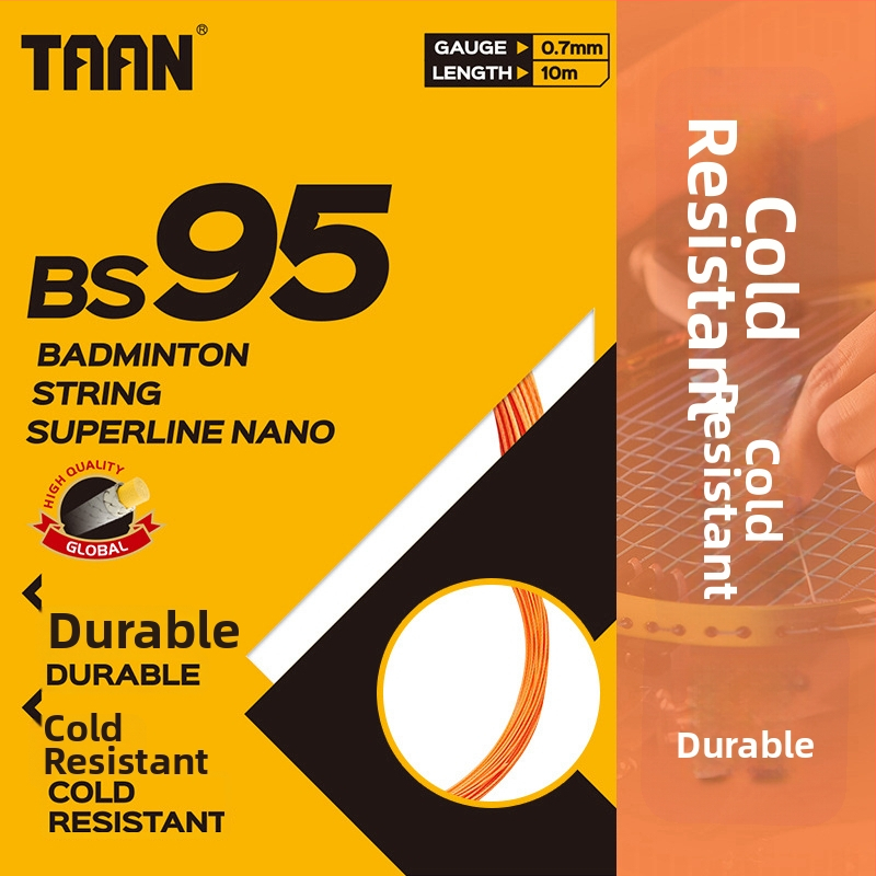 Badmintona raketes struna, neilons, zīmols Taan taian, izcelsme Ķīna