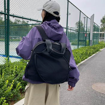 Torba za tenis rekete, vanjski sportski ruksak, višestruka torba preko ramena, unisex (Kapacitet 20–35 L, Najlon, prozračna, otporna na habanje, smanjuje opterećenje)