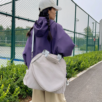 Torba za tenis rekete, vanjski sportski ruksak, višestruka torba preko ramena, unisex (Kapacitet 20–35 L, Najlon, prozračna, otporna na habanje, smanjuje opterećenje)