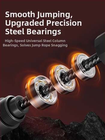 Uže za preskakanje s PVC premazom i čeličnim jezgrom, za odrasle i srednjoškolce, fitness uže