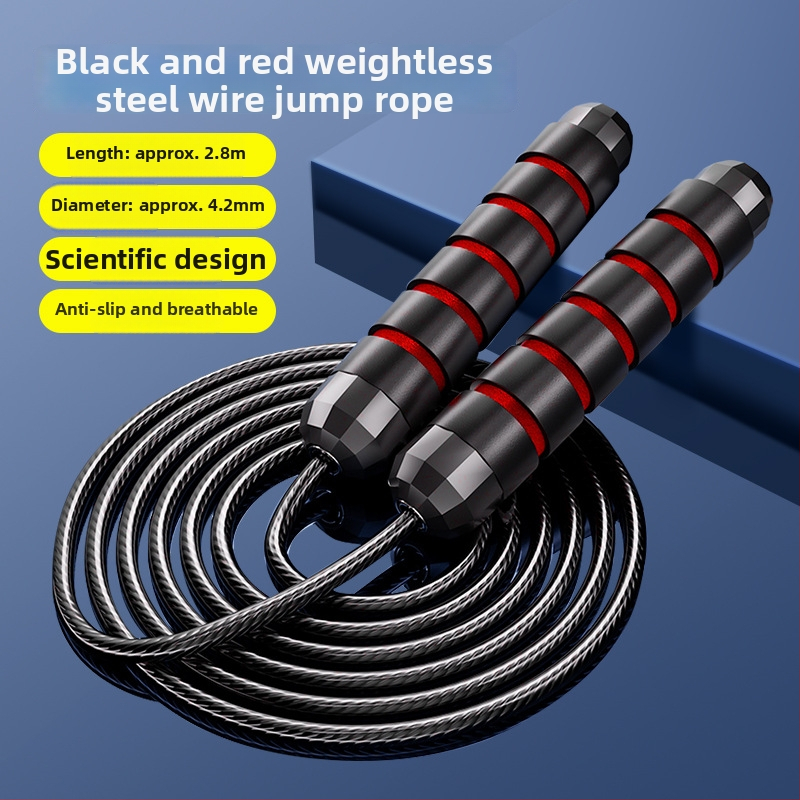 Uže za preskakanje s PVC premazom i čeličnim jezgrom, za odrasle i srednjoškolce, fitness uže