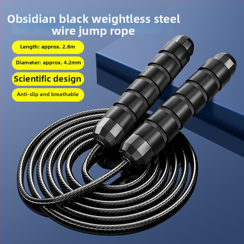 Uže za preskakanje s PVC premazom i čeličnim jezgrom, za odrasle i srednjoškolce, fitness uže