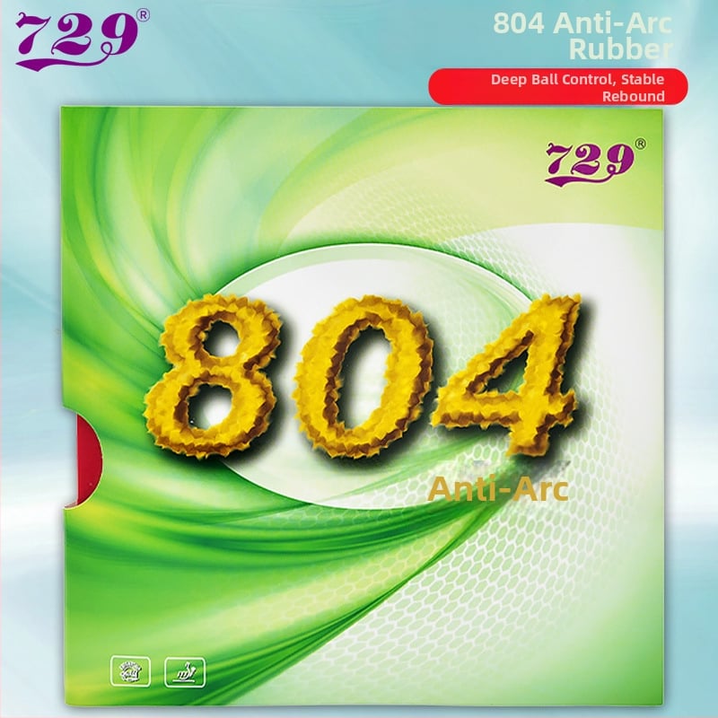 Guma za reket 804 – Anti-Arc, Anti-Rubber, Marka 729, Broj proizvoda 804, za stolni tenis, badminton i tenis