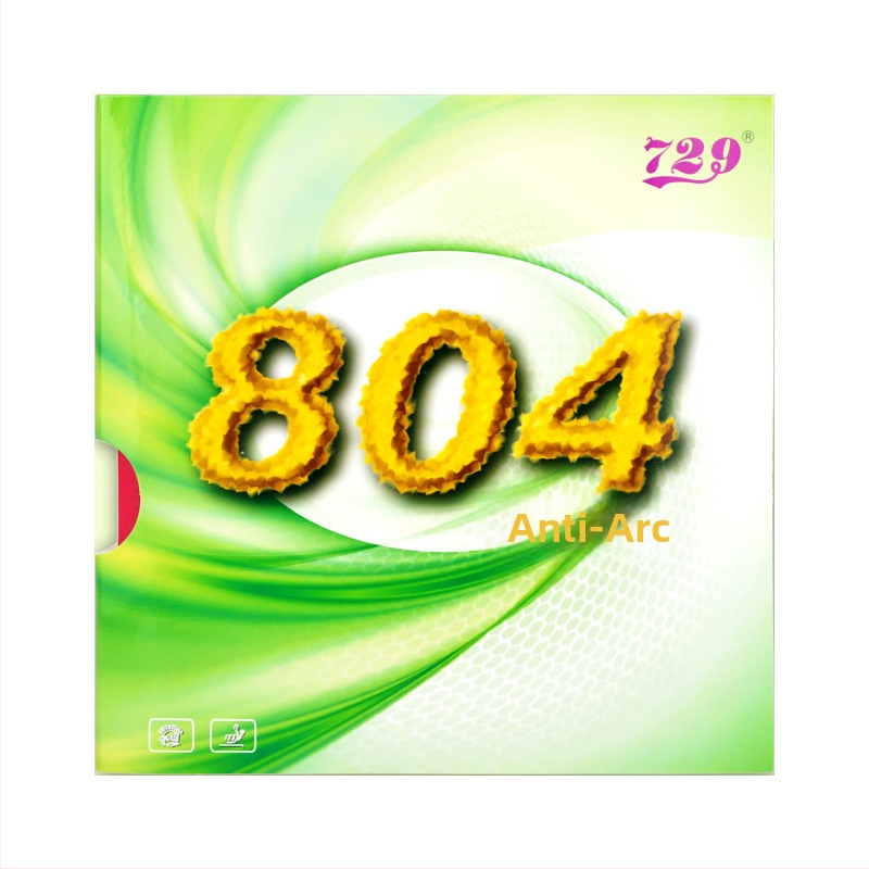 Guma na raketu 804 – Anti-Arc, Anti-Rubber, Značka 729, Číslo produktu 804, určené pre stolný tenis, badminton a tenis