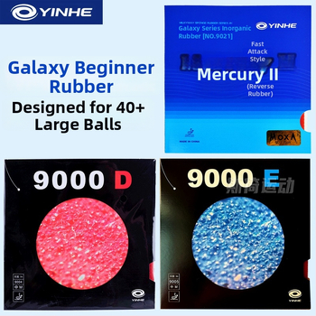 Galaxy 9000E paletă de tenis de masă, corp dintr-o singură bucată, cauciuc adeziv, fabricat în Shanghai