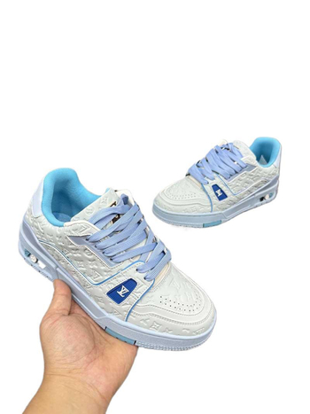 Unisex tenisice s gornjim dijelom od mikrovlaknaste kože, gumena potplata, vezanje, niski vrh, ležerni stil