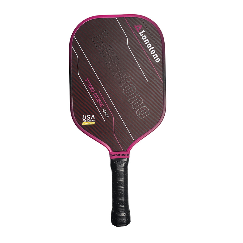 Karbonska raketa za pickleball – natjecateljska razina, za unutarnju i vanjsku upotrebu, udoban osjećaj