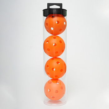 Standarta lielā laukuma pickleball bumba, 40 atveres, PE materiāls, svars 25 g