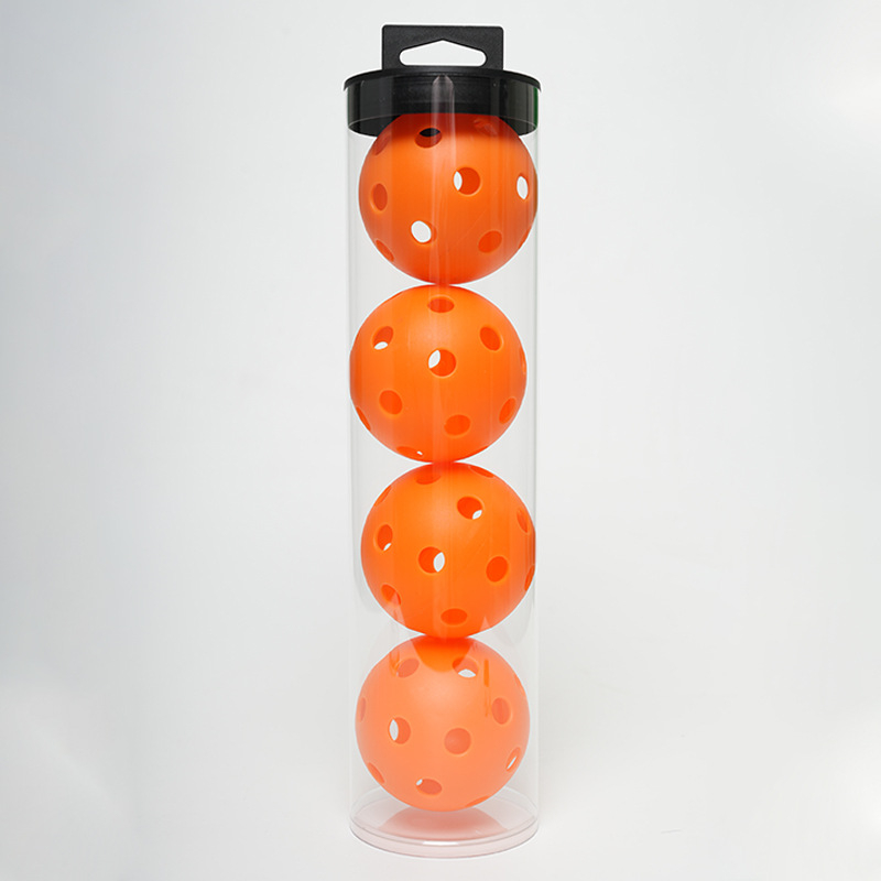 Standarta lielā laukuma pickleball bumba, 40 atveres, PE materiāls, svars 25 g