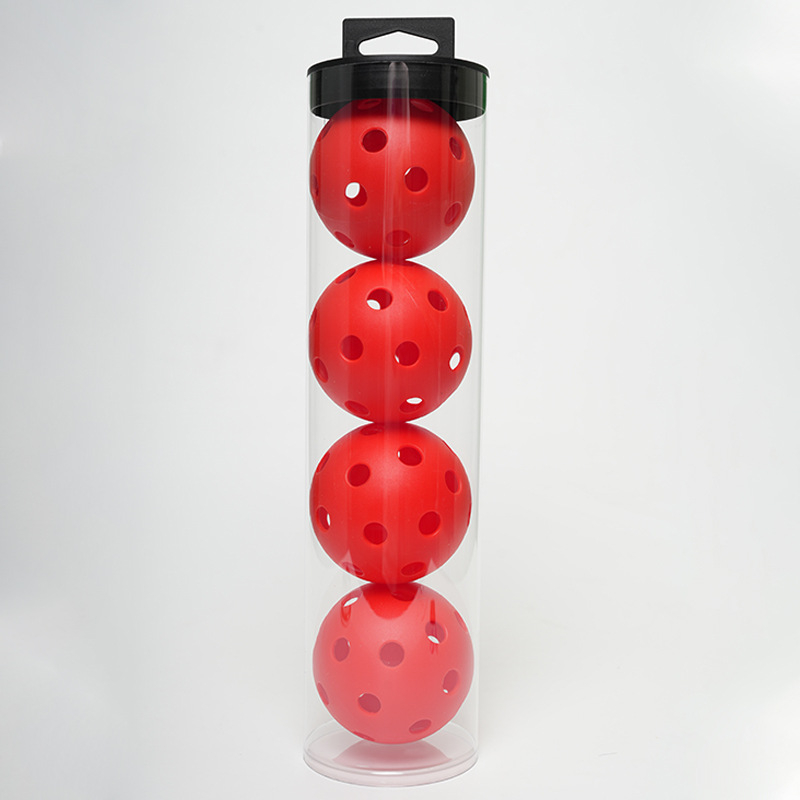 Standarta lielā laukuma pickleball bumba, 40 atveres, PE materiāls, svars 25 g