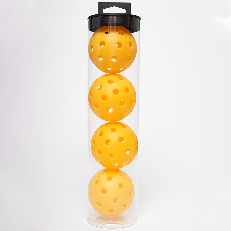 Standarta lielā laukuma pickleball bumba, 40 atveres, PE materiāls, svars 25 g