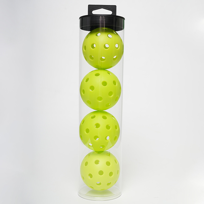Standarta lielā laukuma pickleball bumba, 40 atveres, PE materiāls, svars 25 g