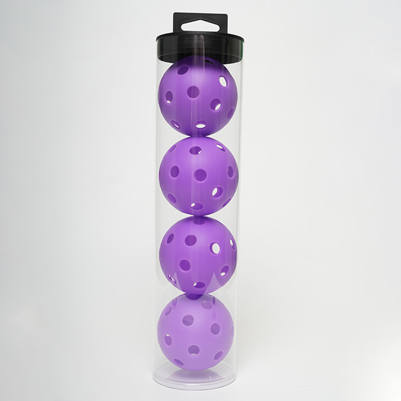 Standarta lielā laukuma pickleball bumba, 40 atveres, PE materiāls, svars 25 g