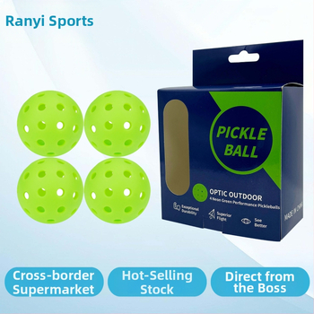 Burning Wings pickleball bumba, 40 caurumi, TPE materiāls, 26 g