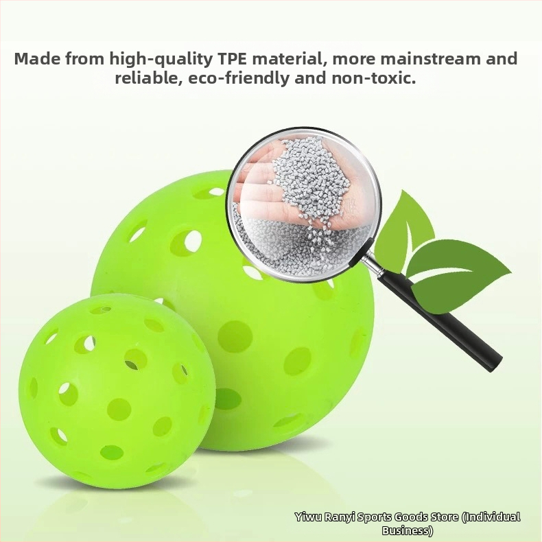 Burning Wings pickleball lopta, 40 otvorov, TPE materiál, 26 g