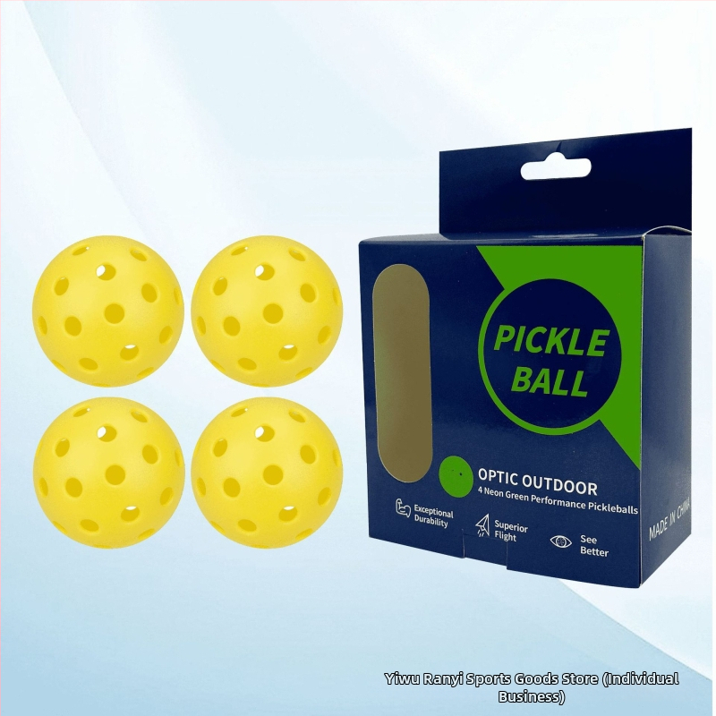 Burning Wings pickleball bumba, 40 caurumi, TPE materiāls, 26 g