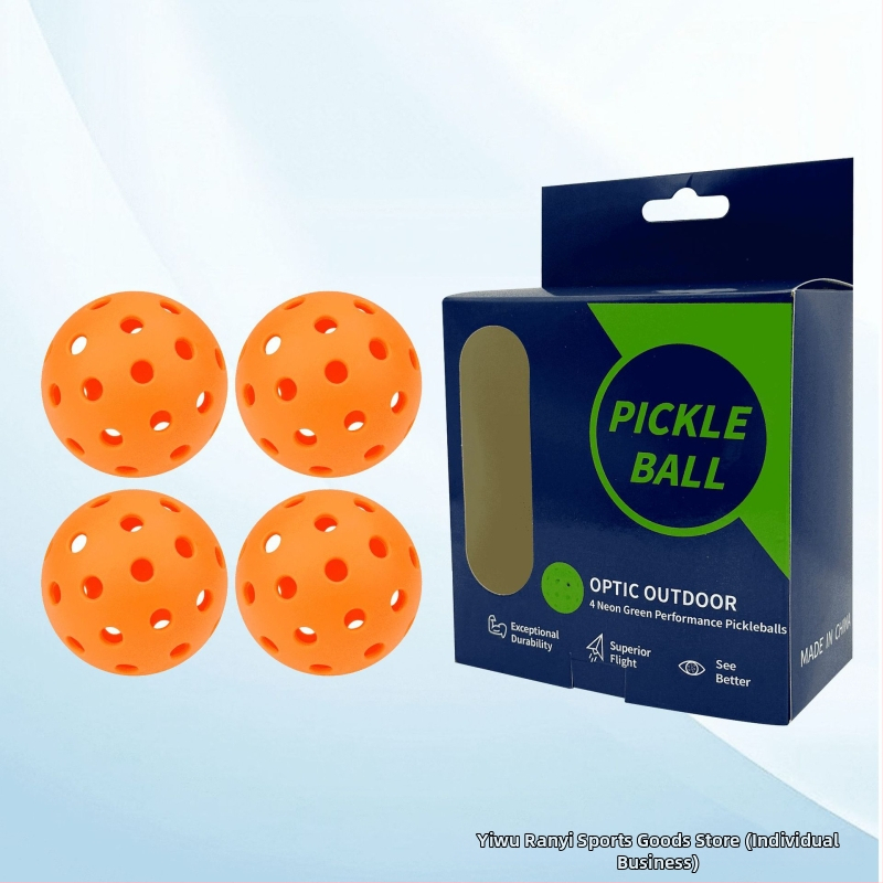 Burning Wings pickleball bumba, 40 caurumi, TPE materiāls, 26 g