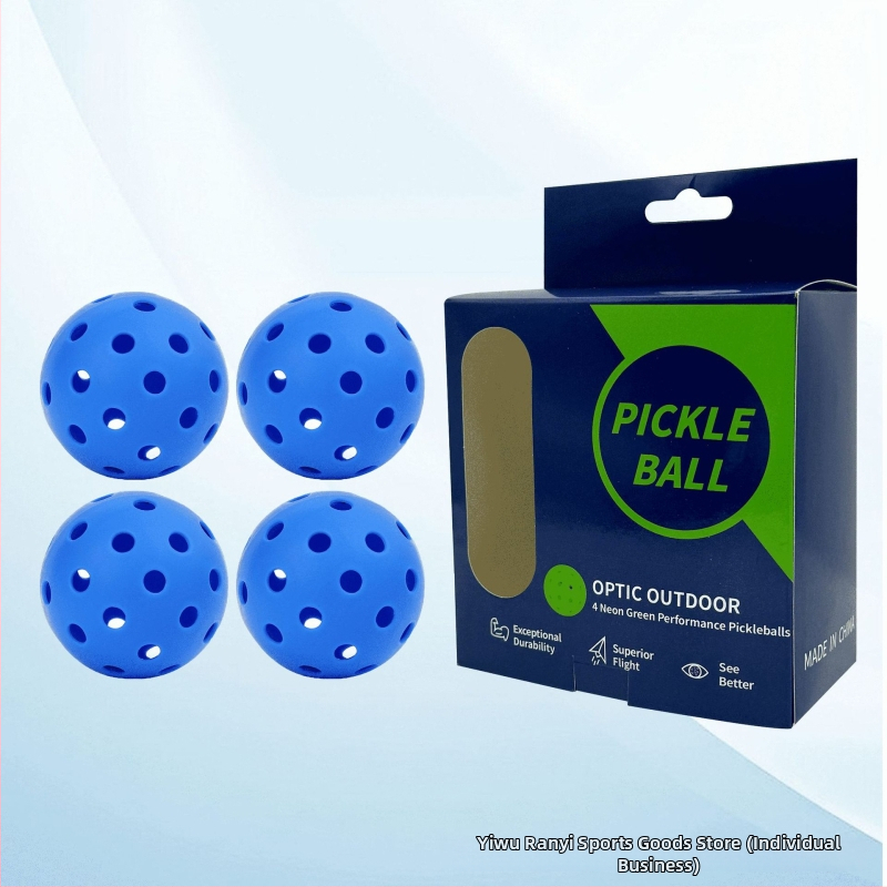 Burning Wings pickleball bumba, 40 caurumi, TPE materiāls, 26 g