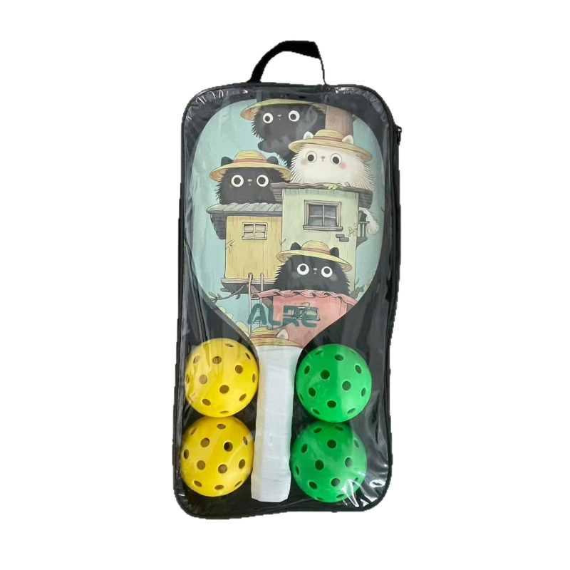 Drvena pickleball raketa, 160 g, idealna za početnike