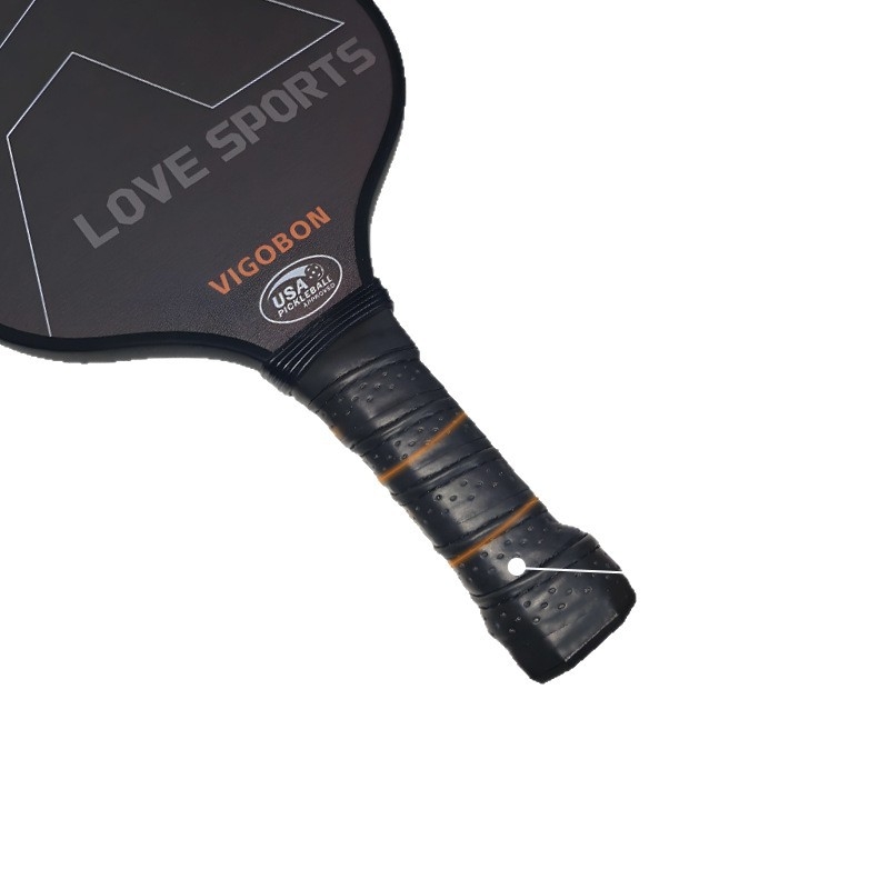 Vigobon pickleball reketa — karbonska vlakna, ultralagana, 235 g, natjecateljske razine, za vanjsku upotrebu
