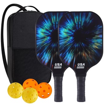 Set pickleball reketa od stakloplastike za vanjski trening