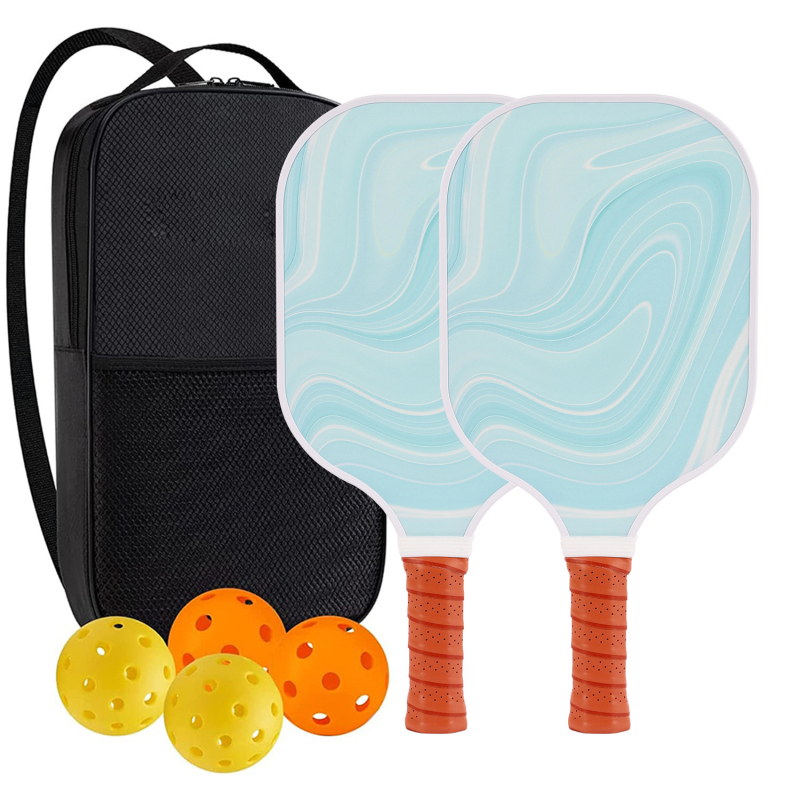 Set pickleball reketa od stakloplastike za vanjski trening