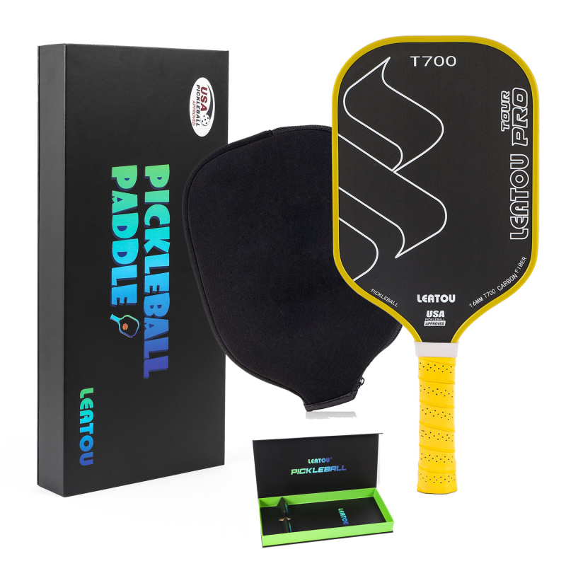 Raketa za pickleball T700 od karbonskih vlakana, matna gruba površina, tiha, Mipick