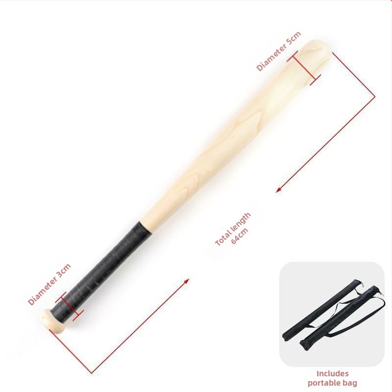 Koka beisbola nūja pašizsardzībai – universāla lietošanai (Materiāls: koks; Tips: beisbola nūja; Lietojums: pašizsardzība; Kategorija: Beisbols)