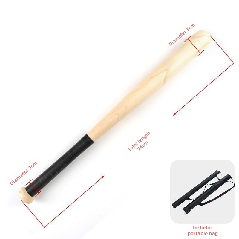 Koka beisbola nūja pašizsardzībai – universāla lietošanai (Materiāls: koks; Tips: beisbola nūja; Lietojums: pašizsardzība; Kategorija: Beisbols)