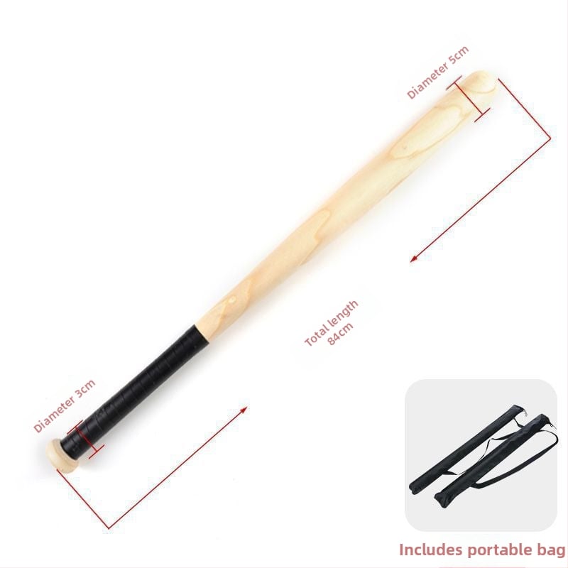 Koka beisbola nūja pašizsardzībai – universāla lietošanai (Materiāls: koks; Tips: beisbola nūja; Lietojums: pašizsardzība; Kategorija: Beisbols)