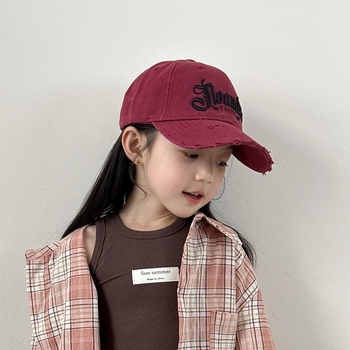 Dječja peaked kapa s velikim obodom i kupolastom kronom, jesen 2025 izdanje, za djecu 1–6 godina