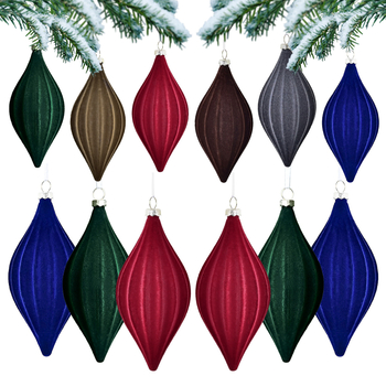 Plastmasas Ziemassvētku bumbiņas ar pūkainu virsmu – Yunxi, Xm0084s, Ziemassvētkiem