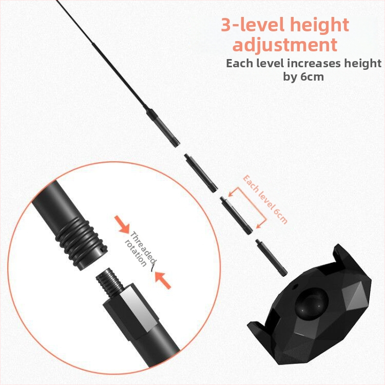 Galda tenisa trenieris ar elastīgu vārpstu – atsevišķs bērnu treniņu ierīce, PVC, Amex