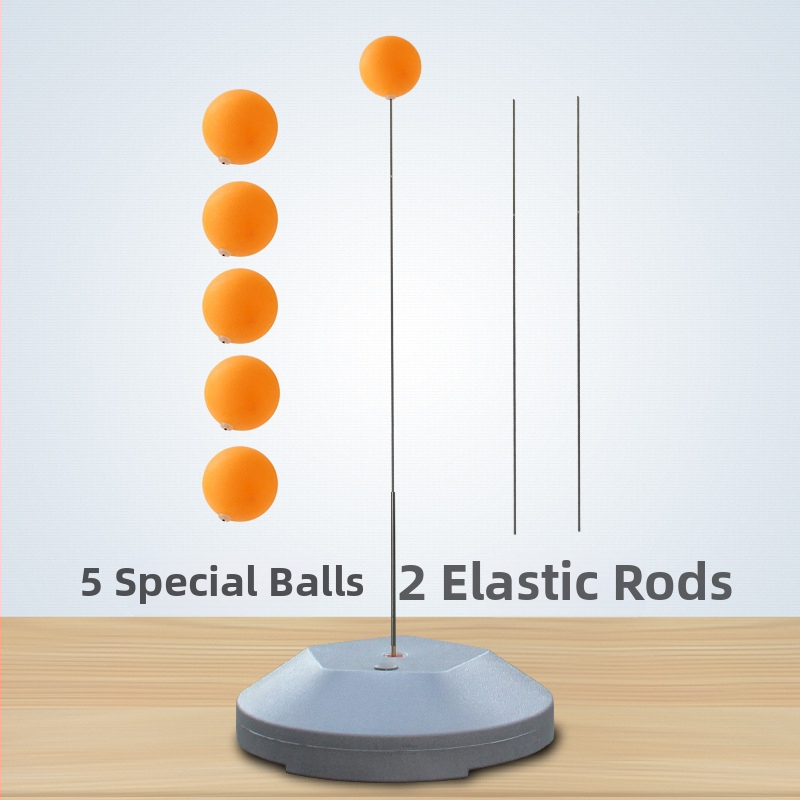 Galda tenisa treneris pašmācībai mājās, bērniem — PP materiāls (PP materiāls; mājas lietošana; bērniem; pašmācība)