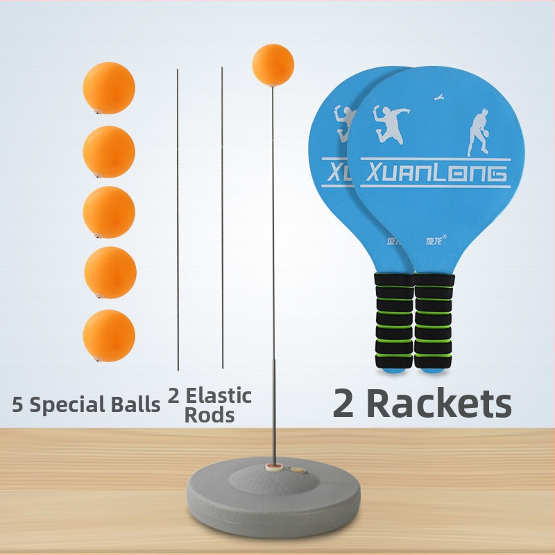 Galda tenisa treneris pašmācībai mājās, bērniem — PP materiāls (PP materiāls; mājas lietošana; bērniem; pašmācība)