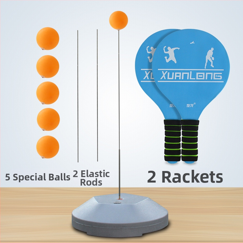 Galda tenisa treneris pašmācībai mājās, bērniem — PP materiāls (PP materiāls; mājas lietošana; bērniem; pašmācība)
