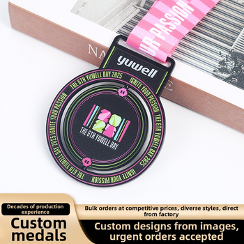 Medaļa – cinka sakausējums, personalizējama ar logotipa drukāšanu, zeltītais pārklājums