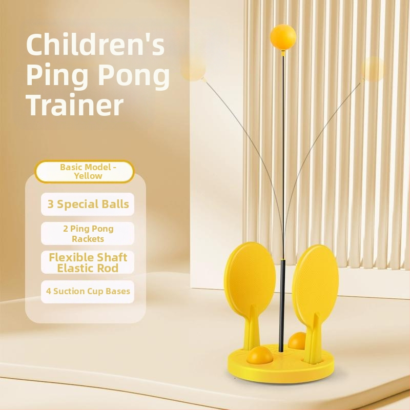 Stalo teniso treniruoklis — fiksuotas, nekreipiasi, savarankiškam treniravimui su atsispindėjimu namų naudojimui, Medžiaga PP