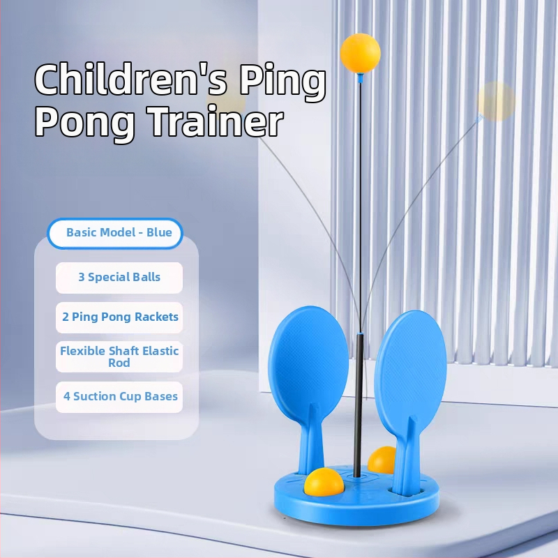 Stalo teniso treniruoklis — fiksuotas, nekreipiasi, savarankiškam treniravimui su atsispindėjimu namų naudojimui, Medžiaga PP