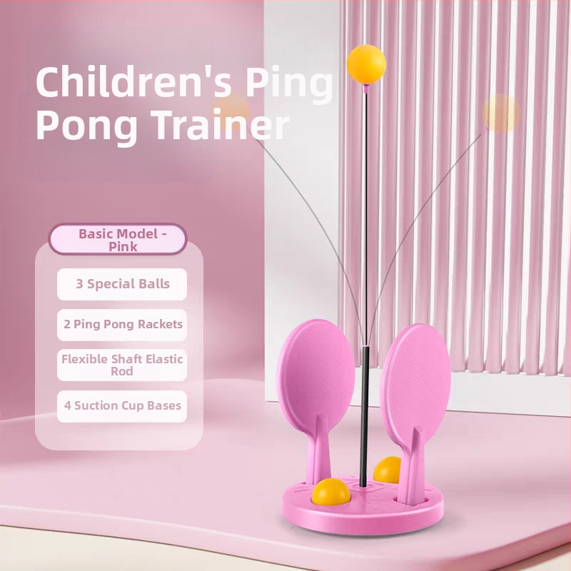 Stalo teniso treniruoklis — fiksuotas, nekreipiasi, savarankiškam treniravimui su atsispindėjimu namų naudojimui, Medžiaga PP