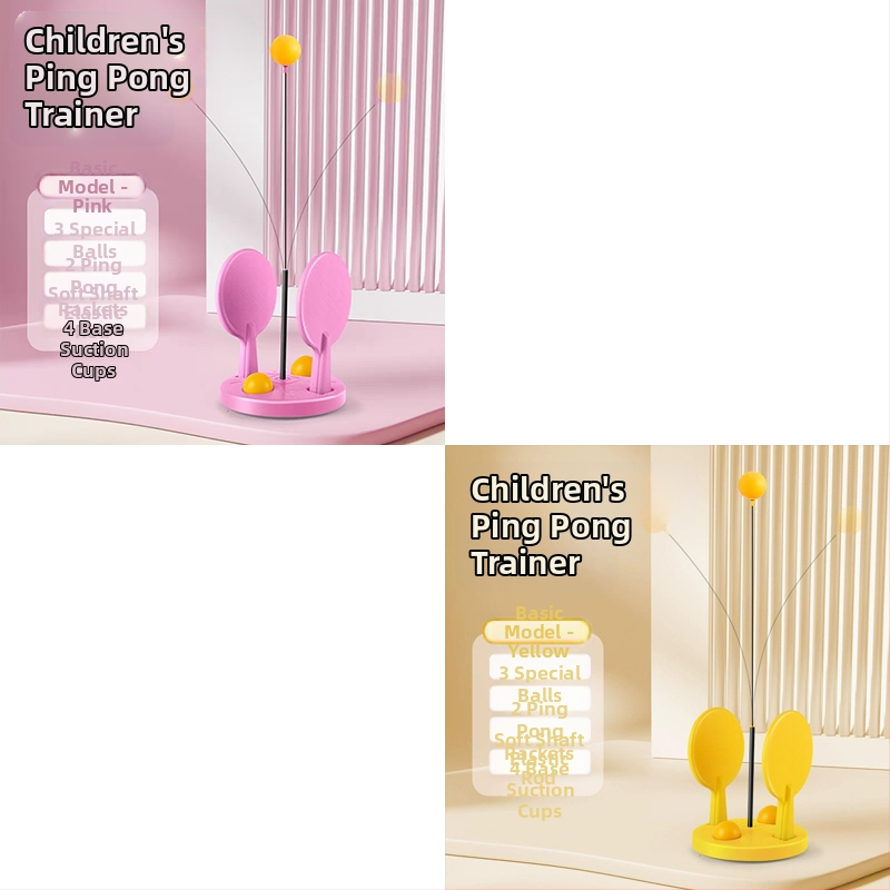 Stalo teniso treniruoklis — fiksuotas, nekreipiasi, savarankiškam treniravimui su atsispindėjimu namų naudojimui, Medžiaga PP