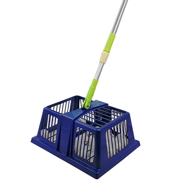 Stolnotenis bumbu savācējs, teleskopisks, regulējams leņķis, alumīnija sakausējums, tīklveida grozs