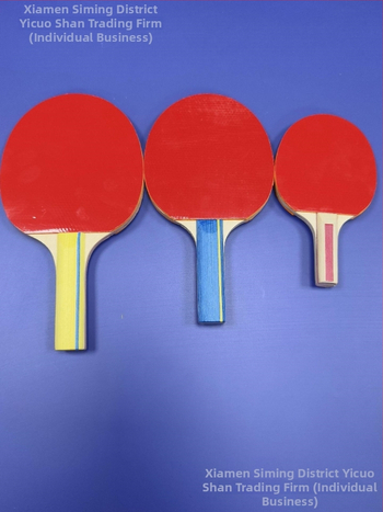 Rachetă de tenis de masă, Marcă 11, bază din fibră de carbon, gumă cu adeziv pozitiv, lovitură directă