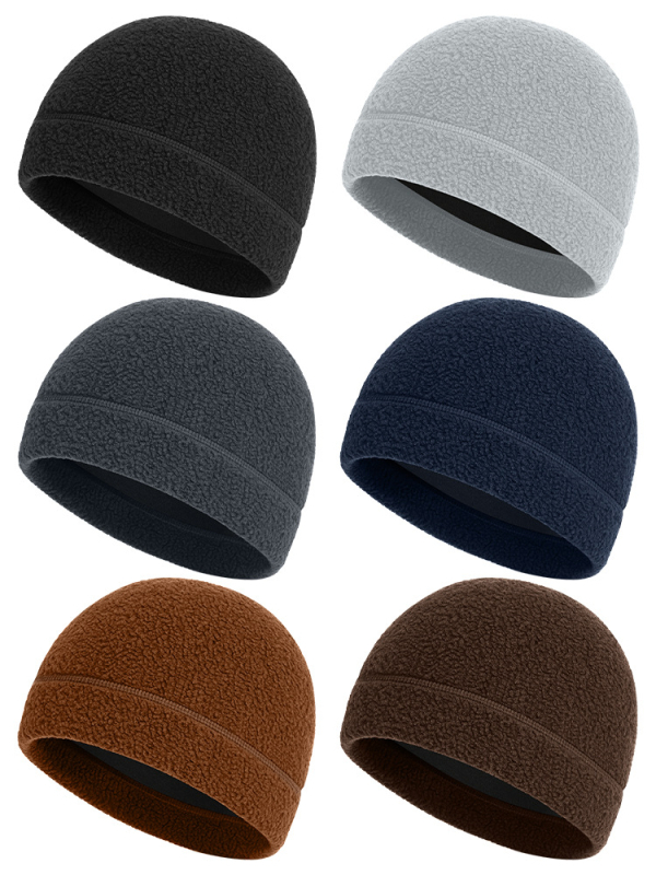 Zimska vjetroodbojna kapa za biciklizam s teddy velura, korejska verzija, mogućnost ispisa logotipa