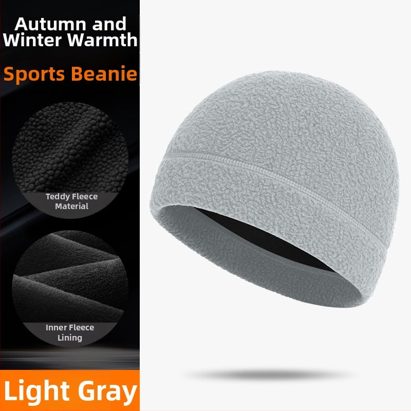 Zimska vjetroodbojna kapa za biciklizam s teddy velura, korejska verzija, mogućnost ispisa logotipa