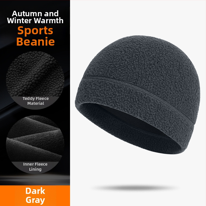 Zimska vjetroodbojna kapa za biciklizam s teddy velura, korejska verzija, mogućnost ispisa logotipa